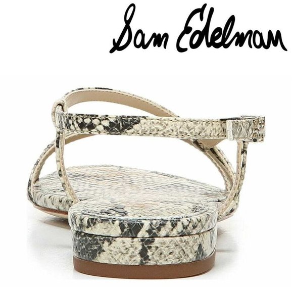 NEW Women's Sam Edelman Teale Sandal, Size 6 and 6.5 M - Beige - Picture 3 of 4